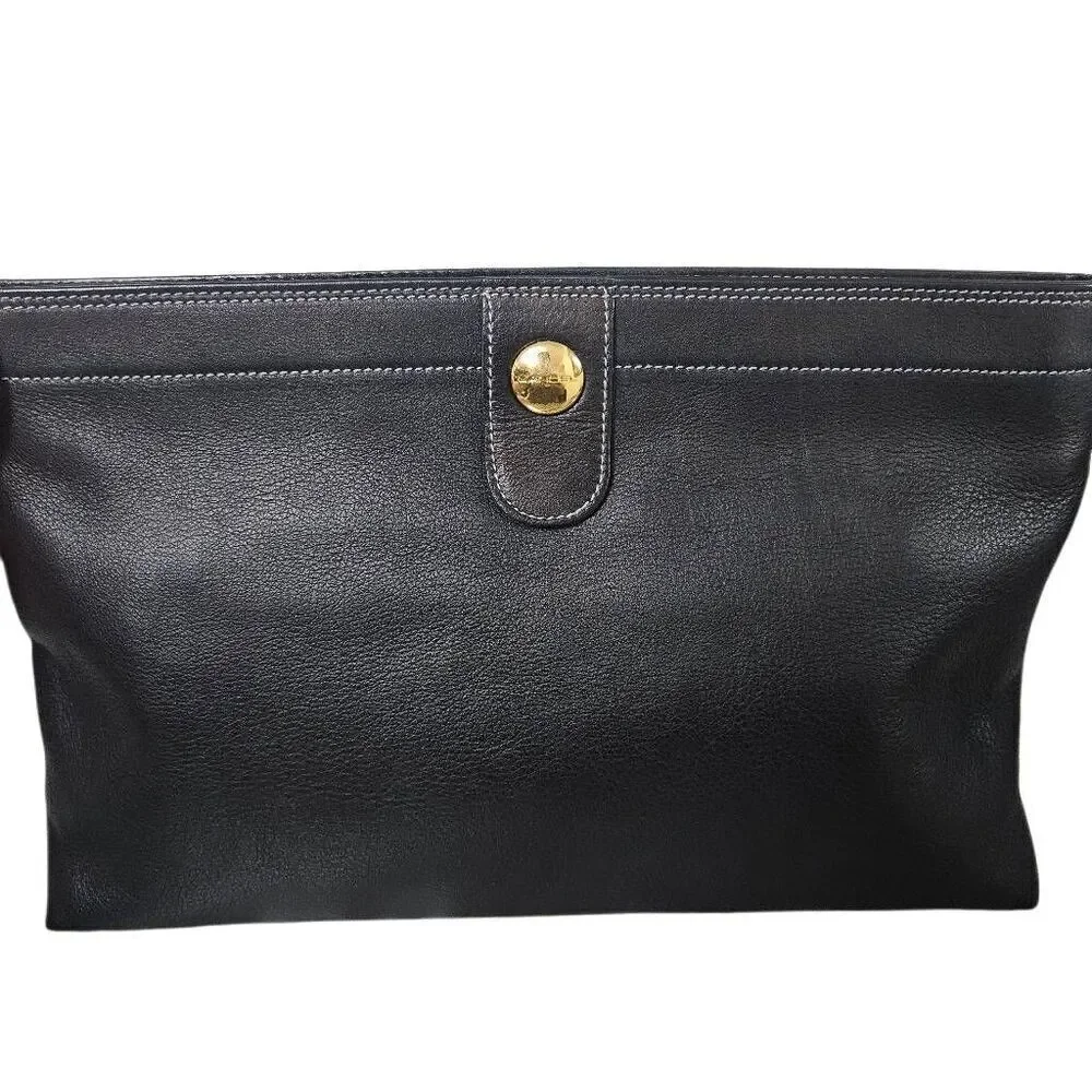 Lancel Leather clutch